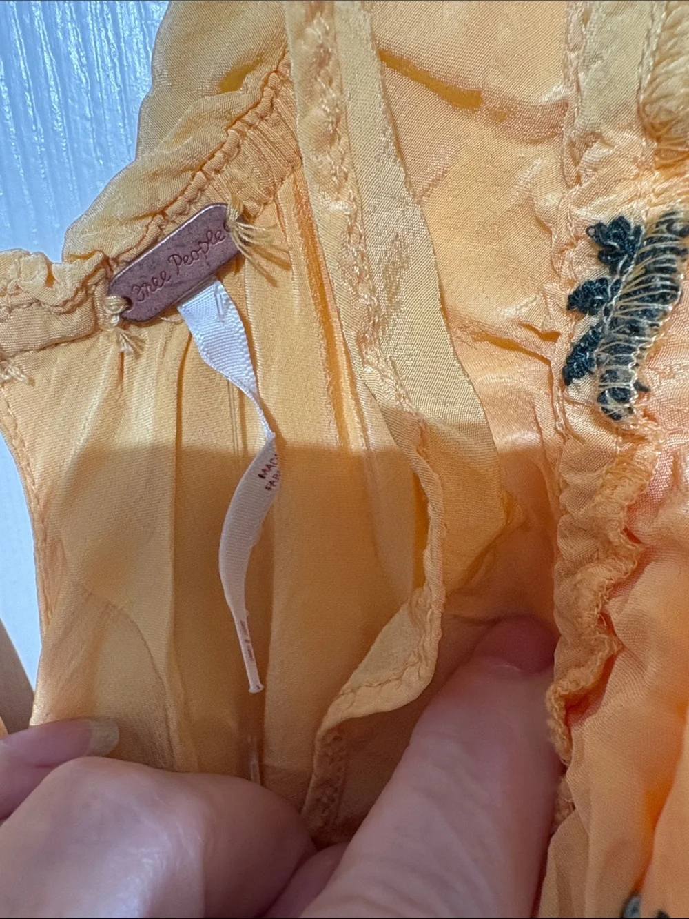 Free People lightweight mustard